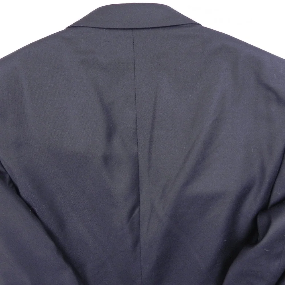 Jos A Bank Blazer Mens 38R Wool Gold 2-Button Suit Jacket Coat Formal Navy Blue